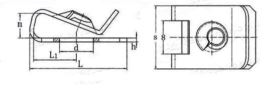 DIN 34818 clip nuts